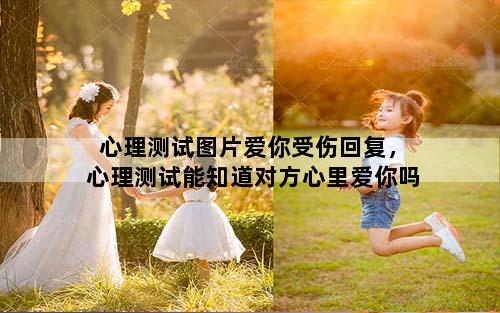 心理测试图片爱你受伤回复，心理测试能知道对方心里爱你吗
