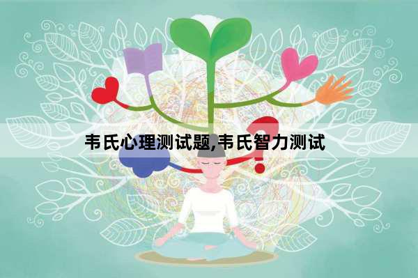 韦氏心理测试题,韦氏智力测试